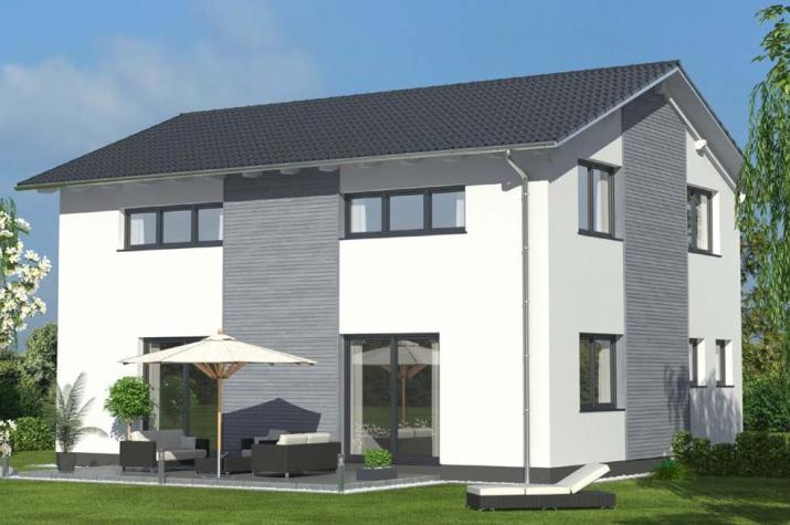 Einfamilienhaus 146 SD - Drevo Fertigbau - Ansicht Einfamilienhaus 146 SD - Drevo Fertigbau - Ansicht