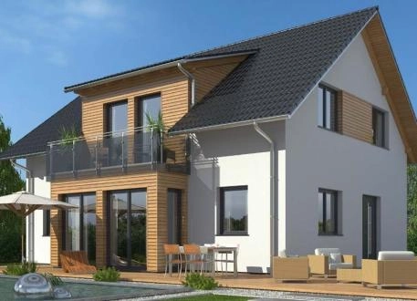Reihenhaus Einfamilienhaus 160 SD - Drevo Fertigbau