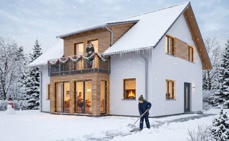 Einfamilienhaus 160 SD - Drevo Fertigbau