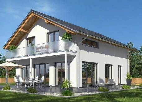 Reihenhaus Einfamilienhaus 169 SD - Drevo Fertigbau
