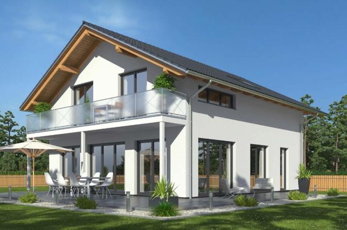 Einfamilienhaus 169 SD - Drevo Fertigbau - Ansicht