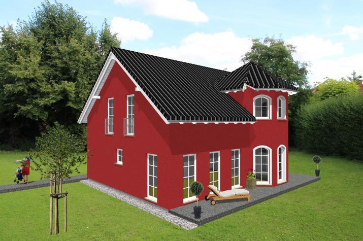 á… Einfamilienhaus Mit Romantischem Turmchen Www Jk Traumhaus De Jk Traumhaus