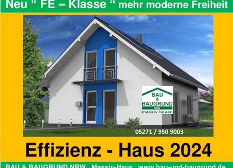 ausbau_bis_175000 " FE-Klasse " Einfamilienhaus Junge Familie 120 als Massiv-Hausbausatz