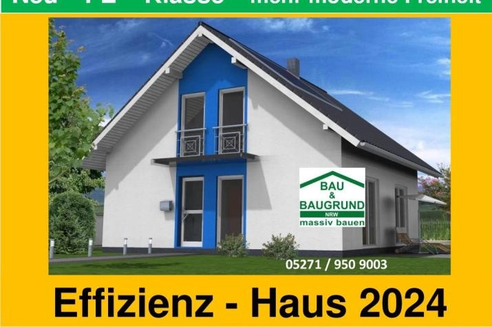" FE-Klasse " Einfamilienhaus Junge Familie 120 als Massiv-Hausbausatz