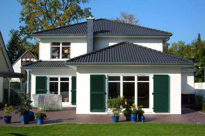 Haus Binz, Gartenansicht