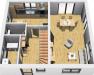 Haus Klassik-11-27-2 - 3D Erdgeschoss