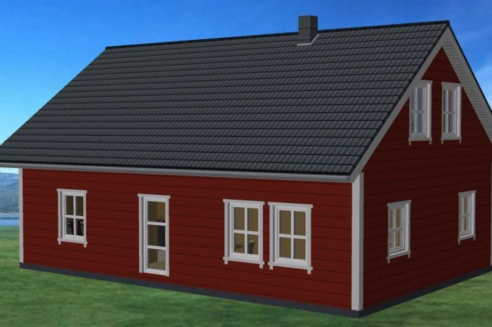 Grundriss Amerikanisches Haus, 163 m² Wohnfläche