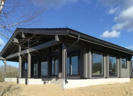 Designerhaus Holzhaus "Morgen"