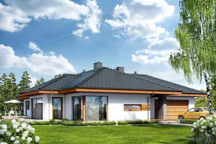 Bungalow, mit Walmdach, 170 m² Wohnfläche