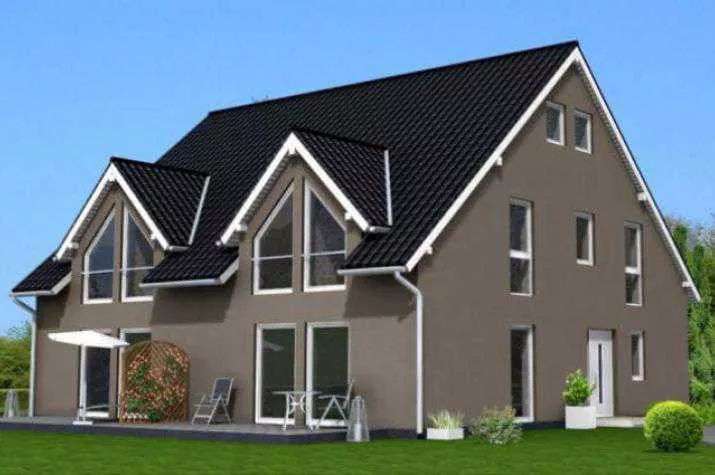 Zweifamilienhaus, mit Satteldach