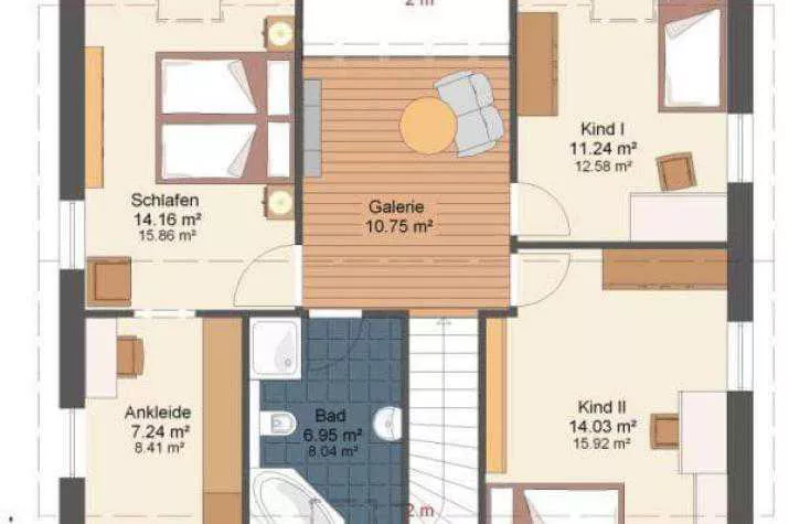 Grundriss Kowalski Haus - Hayet 201, grundriss dg