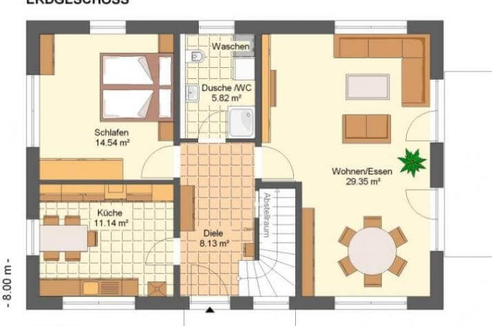 Kowalski Haus - SOLEA 170 - grundriss eg Kowalski Haus - SOLEA 170 - grundriss eg