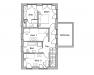Massiv-Hausidee DH 130 T - OG-Grundriss DH 130 T