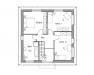 Massiv-Hausidee SV 140 T - OG-Grundriss SV 140 T Massiv-Hausidee SV 140 T - OG-Grundriss SV 140 T