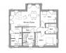 Massiv-Hausidee ZH 185 M - EG-Grundriss ZH 185 M Massiv-Hausidee ZH 185 M - EG-Grundriss ZH 185 M