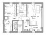 Massiv-Hausidee ZH 185 T - OG-Grundriss ZH 185 T