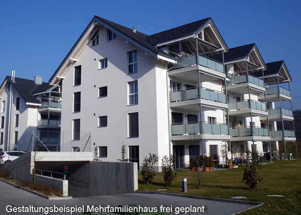 ᐅ Mehrfamilienhaus - freie Planung - Architektenhaus (Beispiel mit 6 WE
