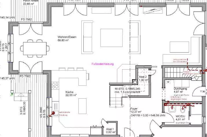 Grundriss bis 1.000.000 €, 259 m² Wohnfläche