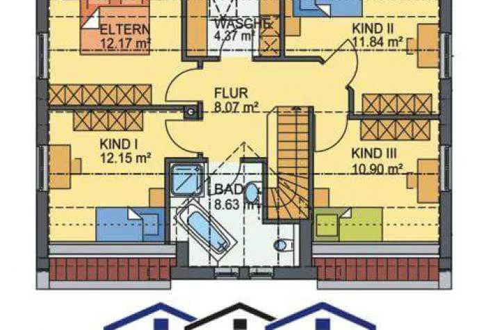 Planungsvorschlag für das Haus Drachten — Ideal-Heim-Bau