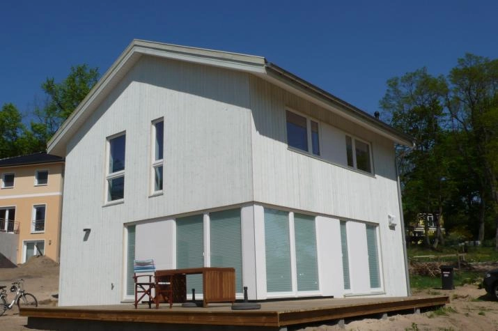 Niedrigenergiehaus, mit Satteldach, 104 m² Wohnfläche