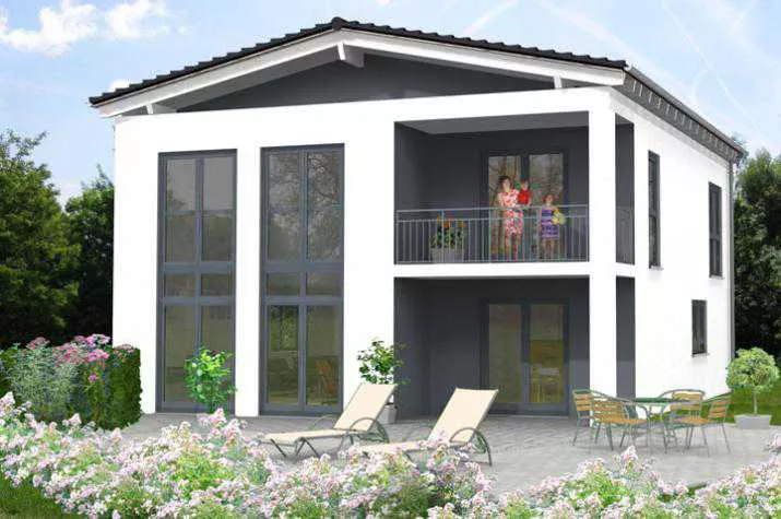 SATTELDACH HAUS EWIGHAUSEN 90-028 — Econ Das Haus