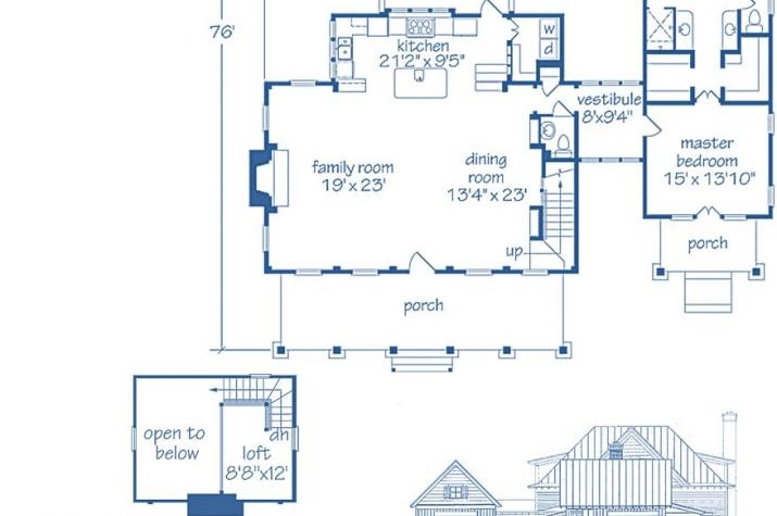 Grundriss Bungalow, 252 m² Wohnfläche