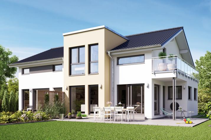 SOLUTION 230 V4 - Preisgekröntes Mehrgenerationenhaus mit Querhaus, Freisitz und Balkon SOLUTION 230 V4 - Preisgekröntes Mehrgenerationenhaus mit Querhaus, Freisitz und Balkon
