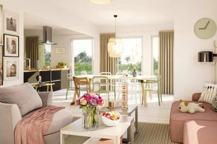SUNSHINE 112 SD, Wohn-Esszimmer