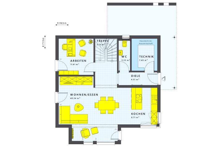 SUNSHINE 143 Mülheim-Kärlich - Grundriss Erdgeschoss SUNSHINE 143 Mülheim-Kärlich - Grundriss Erdgeschoss