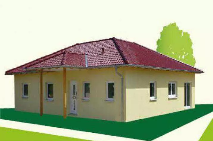Bungalow, mit Walmdach, 110 m² Wohnfläche