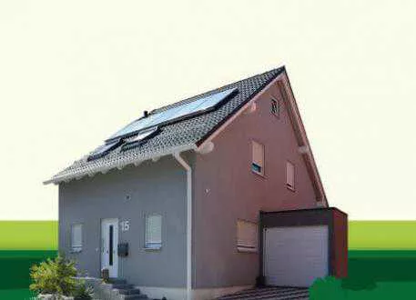 Doppelhaus Sachsenheimer Fertighaus DHH102