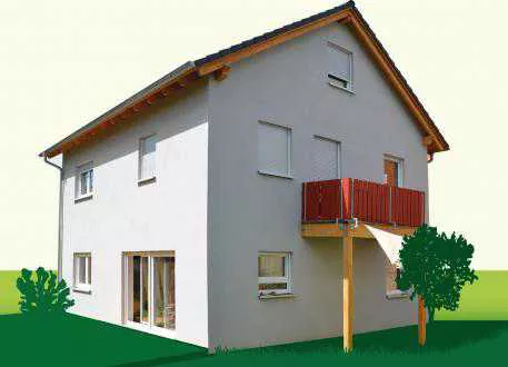 Zweifamilienhaus Sachsenheimer Fertighaus SD121-2F