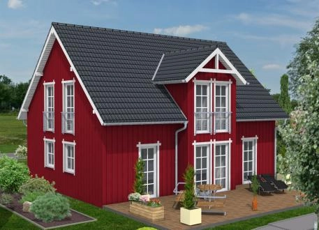 Einfamilienhaus Schwedenstil
