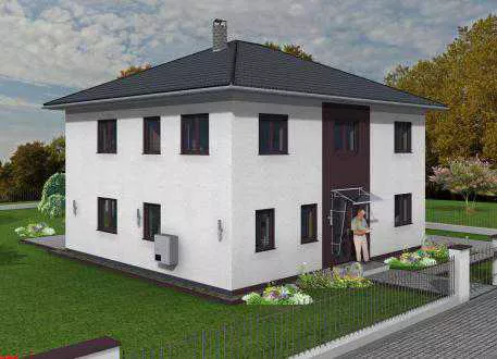 Stadtvilla 178 qm Wohnfläche auf Bodenplatte