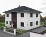 Stadtvilla 178 qm Wohnfläche auf Bodenplatte - Stadtvilla 178 Ansicht Strasse rechts