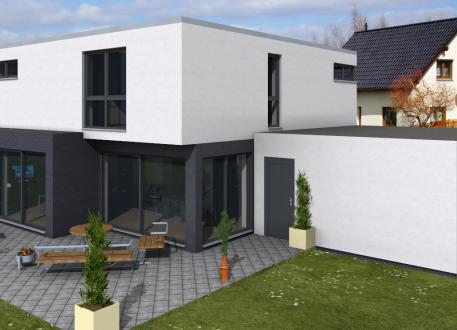 Stadtvilla massiv bauen in Mainz