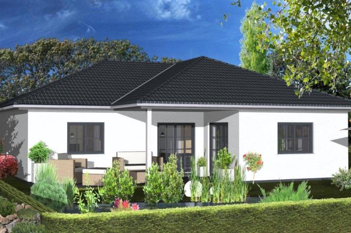 Winkelbungalow 104 - Ansicht