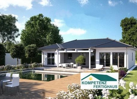 Passivhaus Wohnhaus Bungalow 123