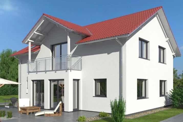 Zweifamilienhaus 171 SD - Drevo Fertigbau - Ansicht