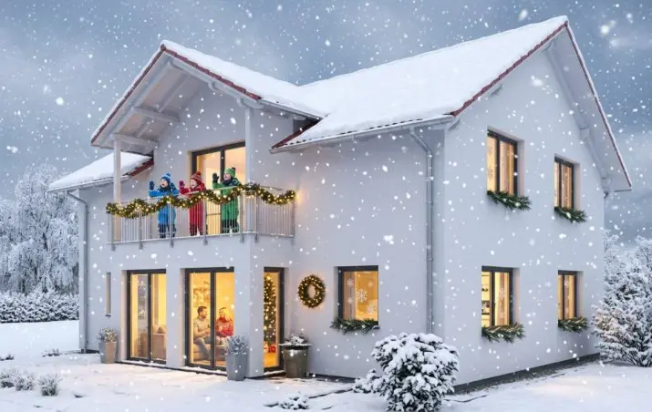 Hauslinie Zweifamilienhaus von Der Hausbau Berater