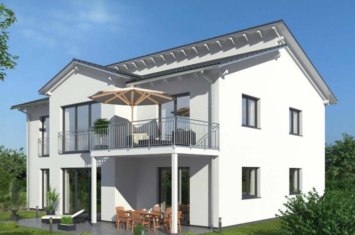 Zweifamilienhaus 233 VPD - Drevo Fertigbau - Ansicht