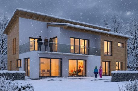 Zweifamilienhaus 245 2V PD - Drevo Fertigbau