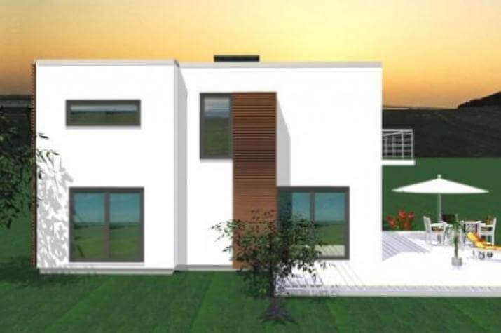 ...individuell geplant ! - Großzügige Villa im Bauhausstil mit integrierter Garage und Dachterrasse - www.jk-traumhaus.de - grundriss dg