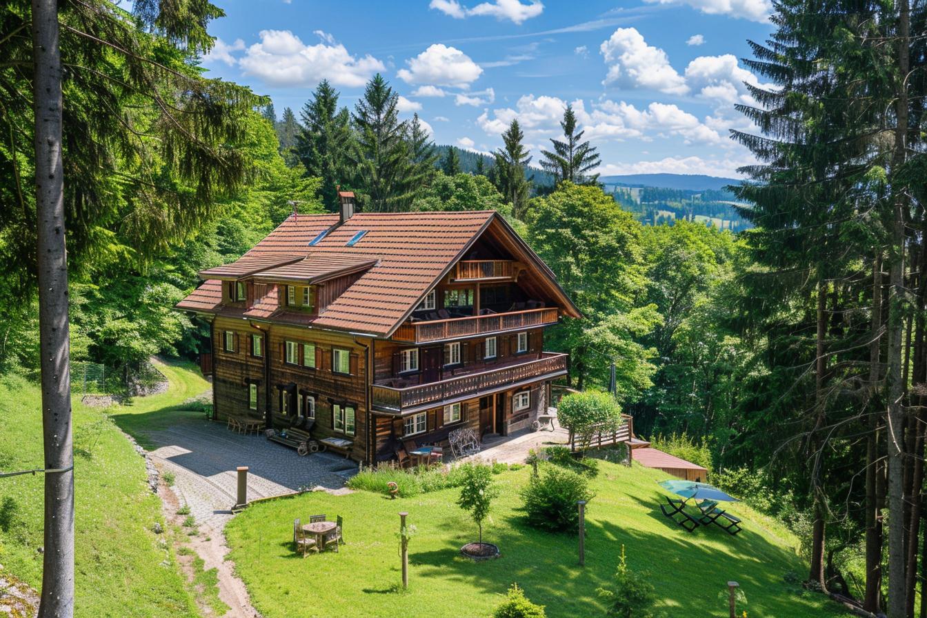 Holzhaus am Hang bauen