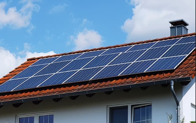 Einfamilienhaus mit Photovoltaikanlage