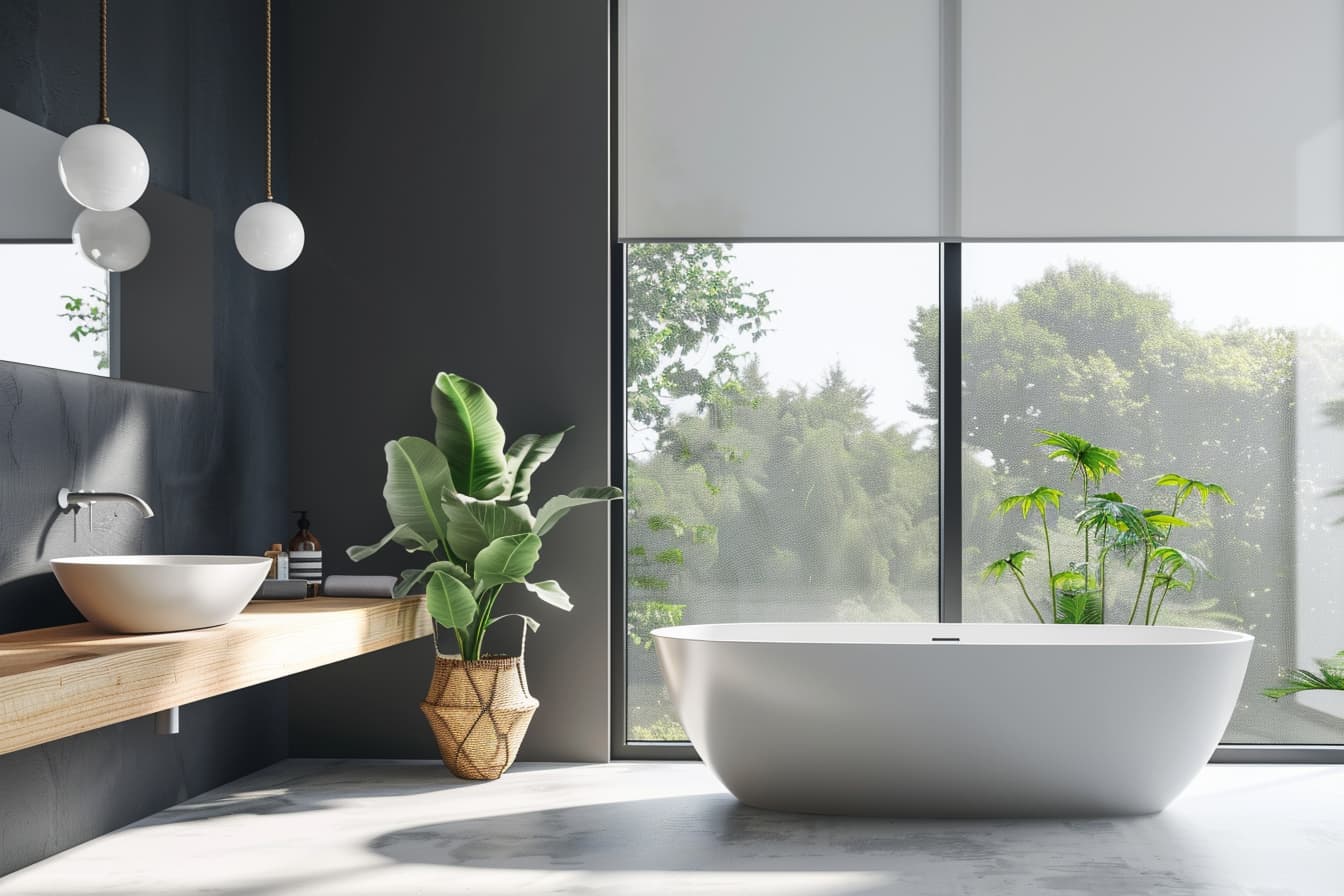 Modernes Badezimmer