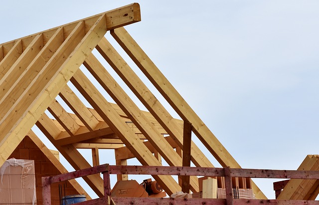 Dachstuhl bauen