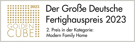 Golden Cube 2023 - 2. Platz Kategorie Modern Family Home